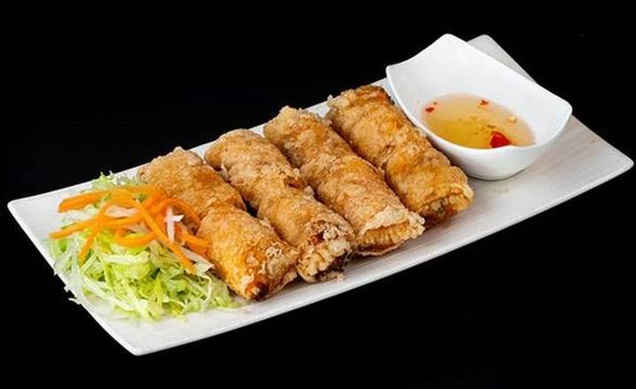 4L. Spring Rolls (4 pcs) (炸春卷) (4件) (大)